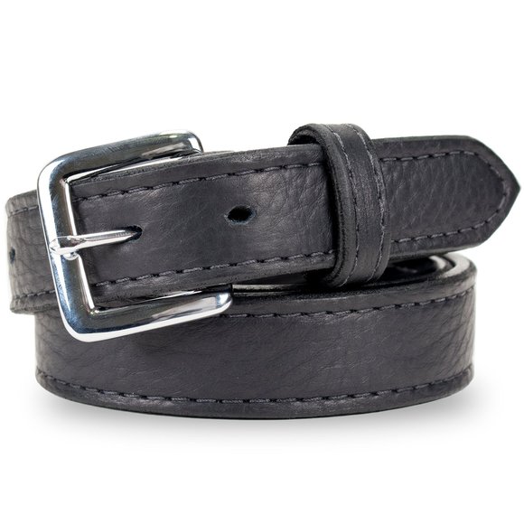 Genuine American Bison Dress Belt - 1.25
